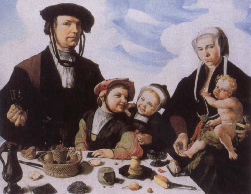 Maerten Jacobsz van Heemskerck Family portrait Germany oil painting art